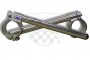 řidítka alu stříbrné průměr 43mm 