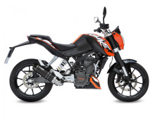 Výfuk kompletní 1x1 STORM GP KT.009.LXSBC Black with carbon cap KTM 200 Duke 12-14