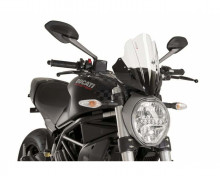 Windshield NEW. GEN TOURING Puig 8900W průhledný Ducati 1200 Monster 14-16