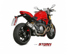 Koncovka výfuku STORM GP D.041.LXS Nerez Ducati 1200 Monster 17-19