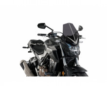 Plexi štít PUIG NEW. GEN SPORT 3657F tmavá kouřová Honda CB 500 F 16-19