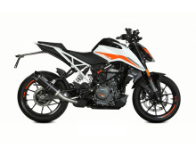 Koncovka výfuku STORM GP KT.025.LXSBC Black with carbon cap KTM 125 Duke 21-23, KTM 390 Duke 21-23