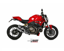 2 koncovky výfuku MIVV MK3 D.040.SM3X Nerez Ducati Monster 1200/S 14-16
