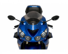 Boční spoilery PUIG DOWNFORCE 20569A modrá Kawasaki ZZR 1400 06-21