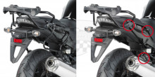 PLXR208 trubkový boční nosič Honda CBF 1000 (10-14) jen pro boční kufry V 35/V 37 - EASY FIT 