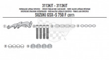3113KIT sada pro samostatnou montáž nosiče TST 3113 bez Monoracku pro Suzuki GSX S 750 (17-20) 