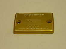 Víčko nádobky Proobikes PBOK0414GL Yamaha zlatá 