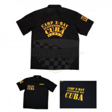 Košile vězeňská černá - CUBA THKV 04 