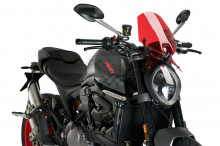 Plexi štít PUIG NEW. GEN SPORT 20712R červená Ducati Monster 937 21-