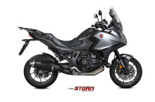 Koncovka výfuku STORM OVAL H.089.LX2B černá Honda NT 1100 22-24