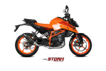 Koncovka výfuku STORM GP KT.031.LXSBC Černý s uhlíkovou koncovkou KTM 390 Duke 24-