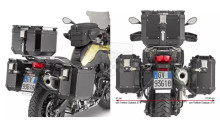 Nosič bočních kufrů Kappa KL5127CAM BMW F 750/850 GS 18-23,