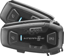Bluetooth headset pro uzavřené a otevřené přilby Interphone U-COM16, Twin Pack 