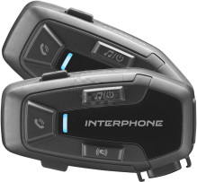 Bluetooth headset pro uzavřené a otevřené přilby Interphone U-COM7R, Twin Pack 