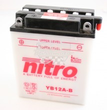 Moto baterie Nitro YB12A-B 