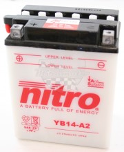 Moto baterie Nitro YB14-A2 