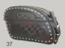 Kožené boční brašny na motocykl Cruiser Drag 37 